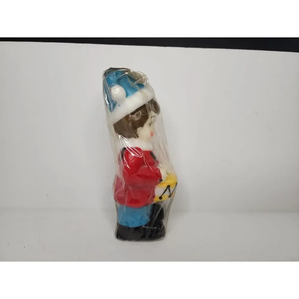 Vintage Christmas‎ Drummer Boy Holiday Candle New in Packaging 5.5